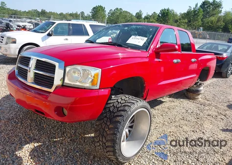 2007 Dodge Dakota Slt z USA, uszkodzony, nr VIN 1D7HE48K47S127579